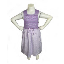 Load image into Gallery viewer, Girl Lilac Dress - Orchid - My Garden Collection - thecrochetbasket.com
