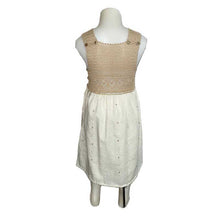 Load image into Gallery viewer, Girl Cream Dress - Vainilla - My Garden Collection - thecrochetbasket.com