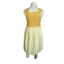 Load image into Gallery viewer, Girl Yellow Dress - Sunflower - My Garden Collection - thecrochetbasket.com