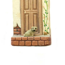 Load image into Gallery viewer, Wall Plaque Dog House Hand Painted