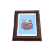 Load image into Gallery viewer, Three Kings Cross Stitch picture Christmas