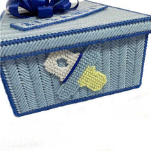 Load image into Gallery viewer, Baby Boy Shower Gift Box - thecrochetbasket.com